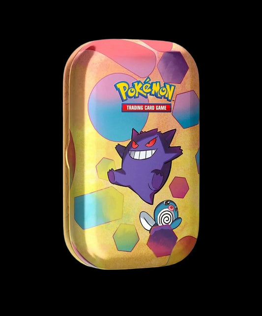 Scarlet & Violet: 151 - Mini Tin (Gengar & Poliwag) - Shop at xdovtoxtgo