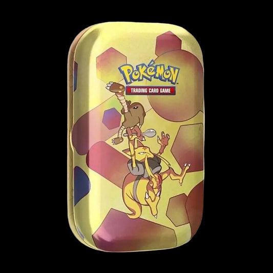 Scarlet & Violet: 151 - Mini Tin (Hitmonlee & Kadabra) - Shop at xdovtoxtgo