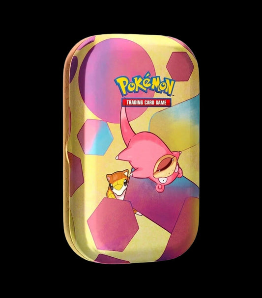 Scarlet & Violet: 151 - Mini Tin (Slowpoke & Sandshrew) - Shop at xdovtoxtgo