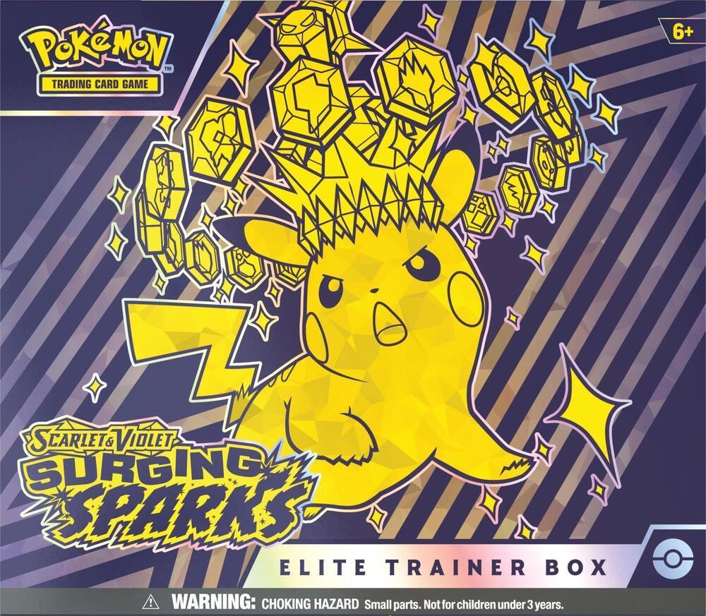 Scarlet & Violet: Surging Sparks - Elite Trainer Box - Shop at xdovtoxtgo