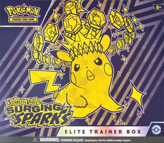 Scarlet & Violet: Surging Sparks - Elite Trainer Box - Shop at xdovtoxtgo
