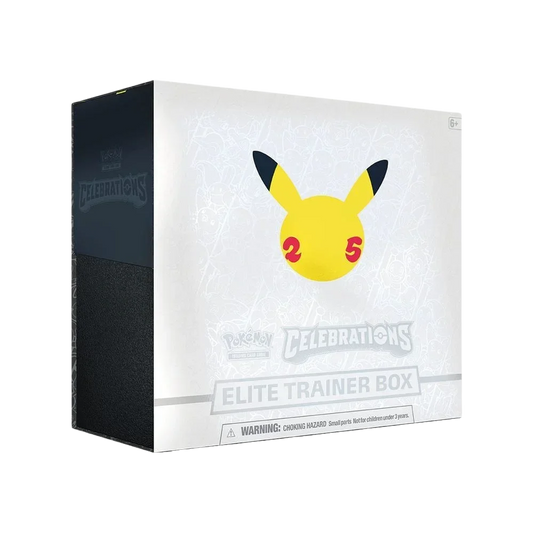 Celebrations: 25th Anniversary - Elite Trainer Box - Shop at xdovtoxtgo