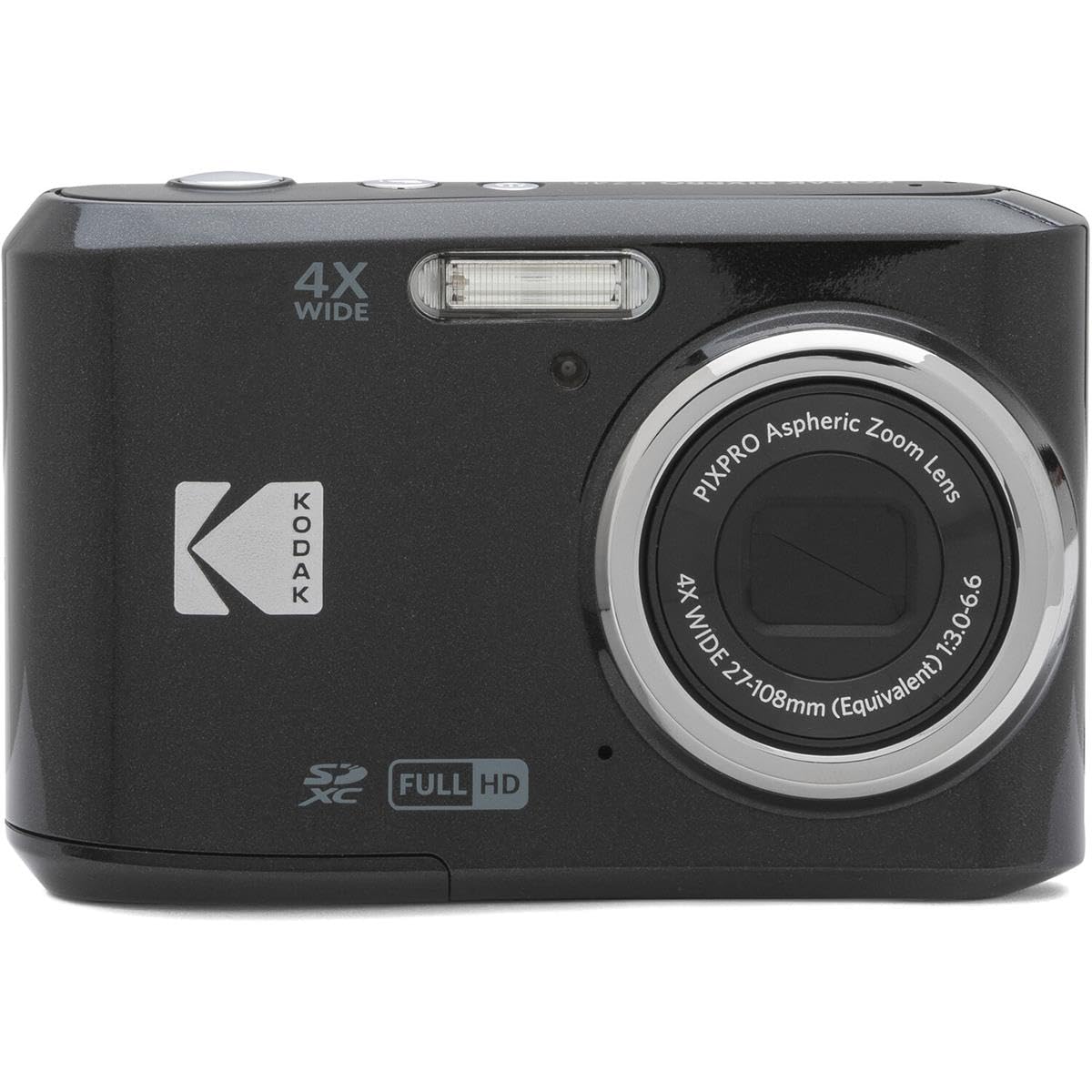 Kodak PIXPRO FZ45 16MP 4x Zoom Compact Camera - Black