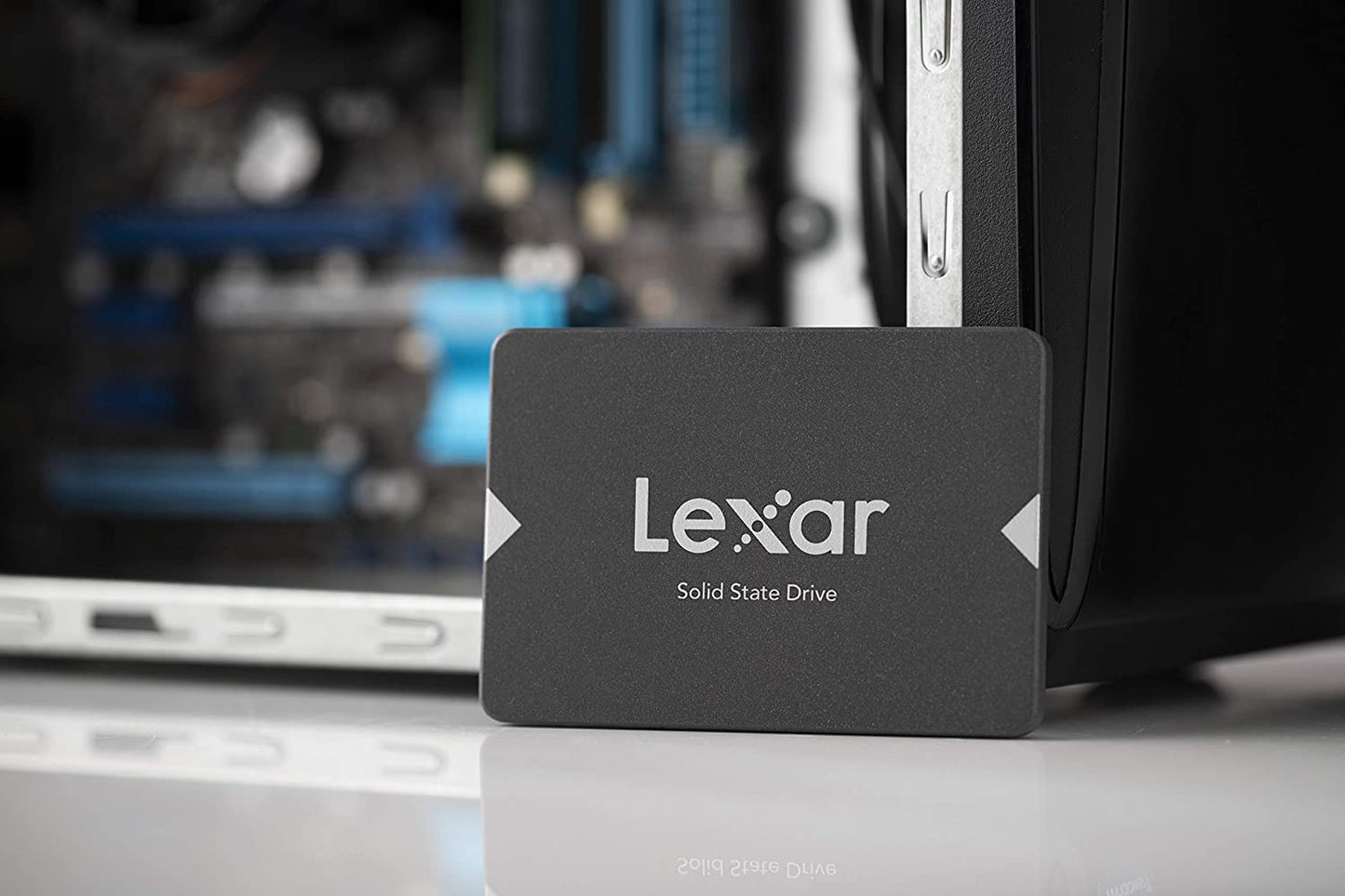 Lexar NS100 2.5” SATA III 6Gb/s Internal 512GB SSD, Solid State Drive, Up To 550MB/s Read, for Laptop, Desktop Computer/PC (LNS100-512AMZN)