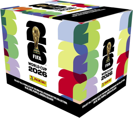 2026 Panini FIFA World Cup Sticker Collection Box (50 Packs) - Shop at xdovtoxtgo