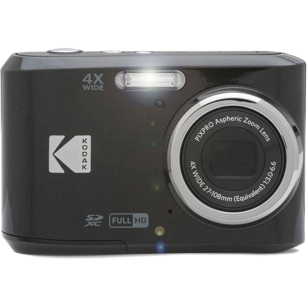 Kodak PIXPRO FZ45 16MP 4x Zoom Compact Camera - Black
