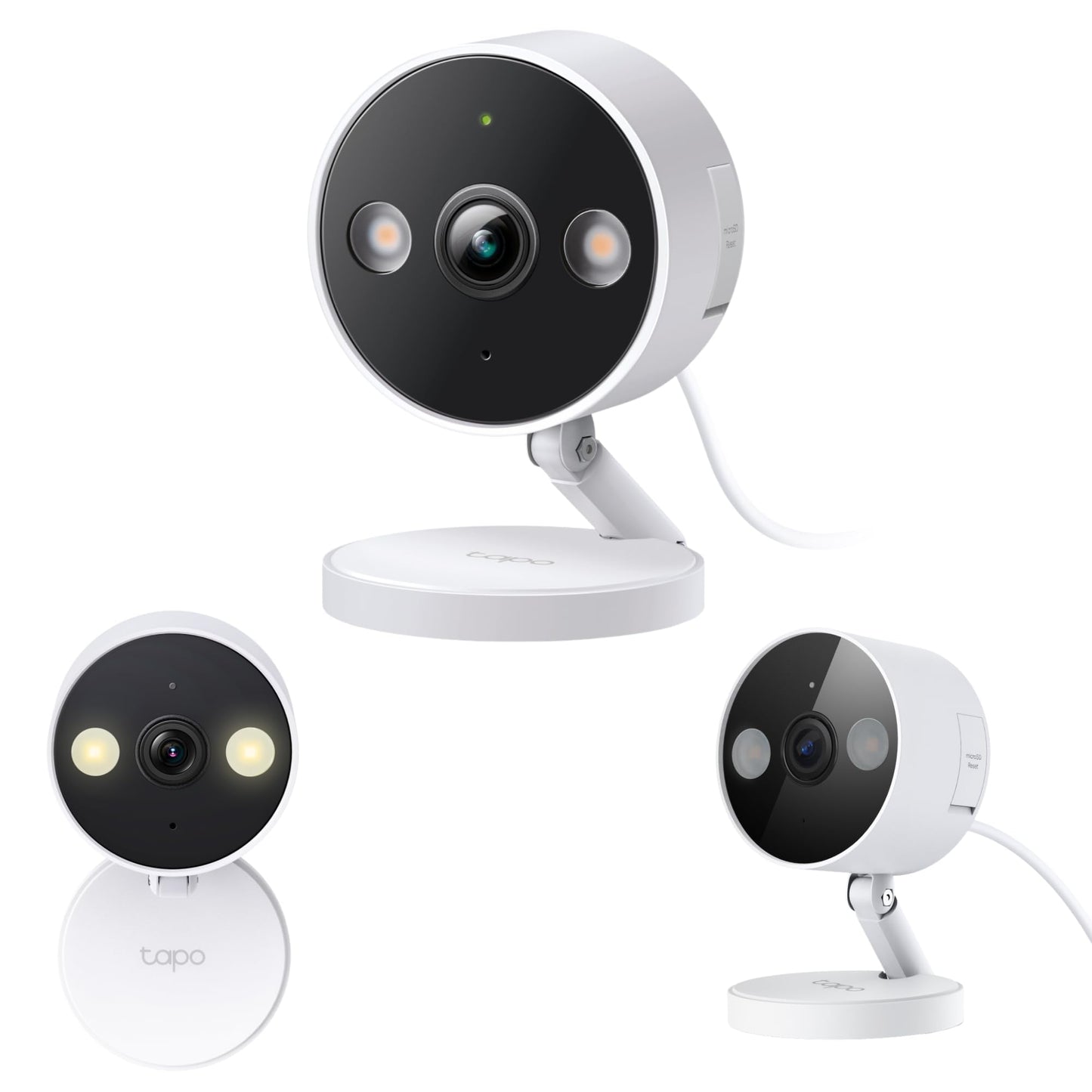 Tapo 2K 4MP Wifi Camera, Indoor/Outdoor Camera Dual Usage, Baby and Pet Camera, 𝐒𝐦𝐚𝐫𝐭 𝐀𝐈 Detection & Tracking, Weatherproof, CCTV, Color Night Vision, Works with Alexa&Google Home (Tapo C120)