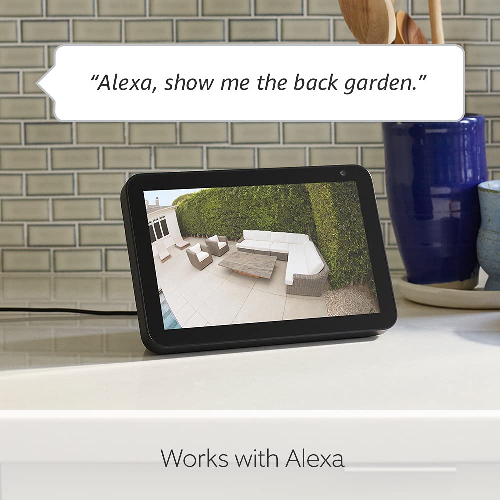 Ring Floodlight Cam Wired Plus | Outdoor Security Camera 1080p HD Video, LED Floodlights, Siren, Wifi, Hardwired | alternative to CCTV system | 30-day free trial of Ring Home | Black