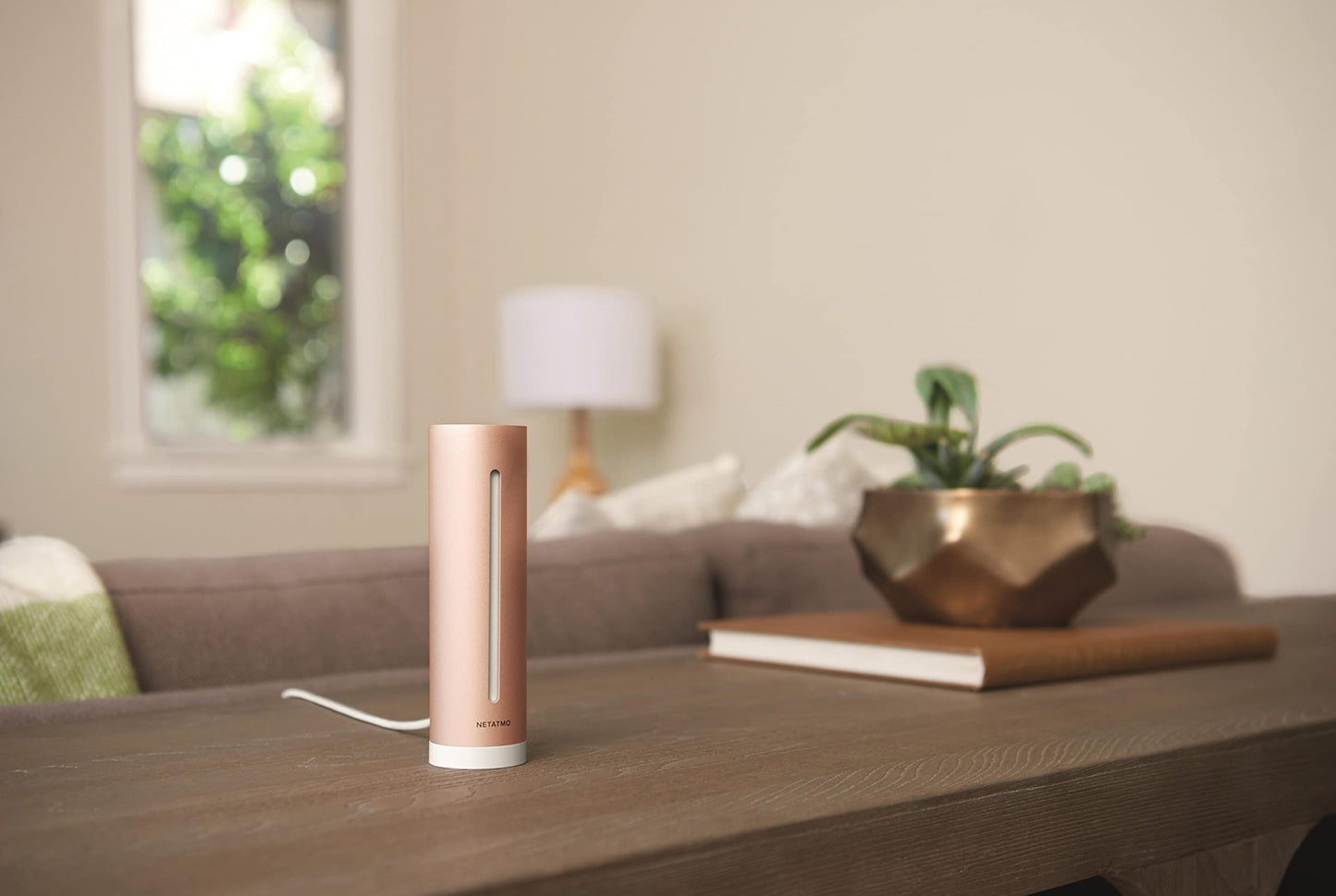 Netatmo Smart Indoor Air Quality Monitor (temperature, humidity, noise and CO2 sensors), NHC-UK