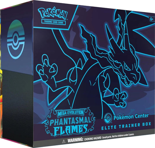 Mega Evolution: Phantasmal Flames - Pokemon Center Elite Trainer Box (Exclusive) - Shop at xdovtoxtgo