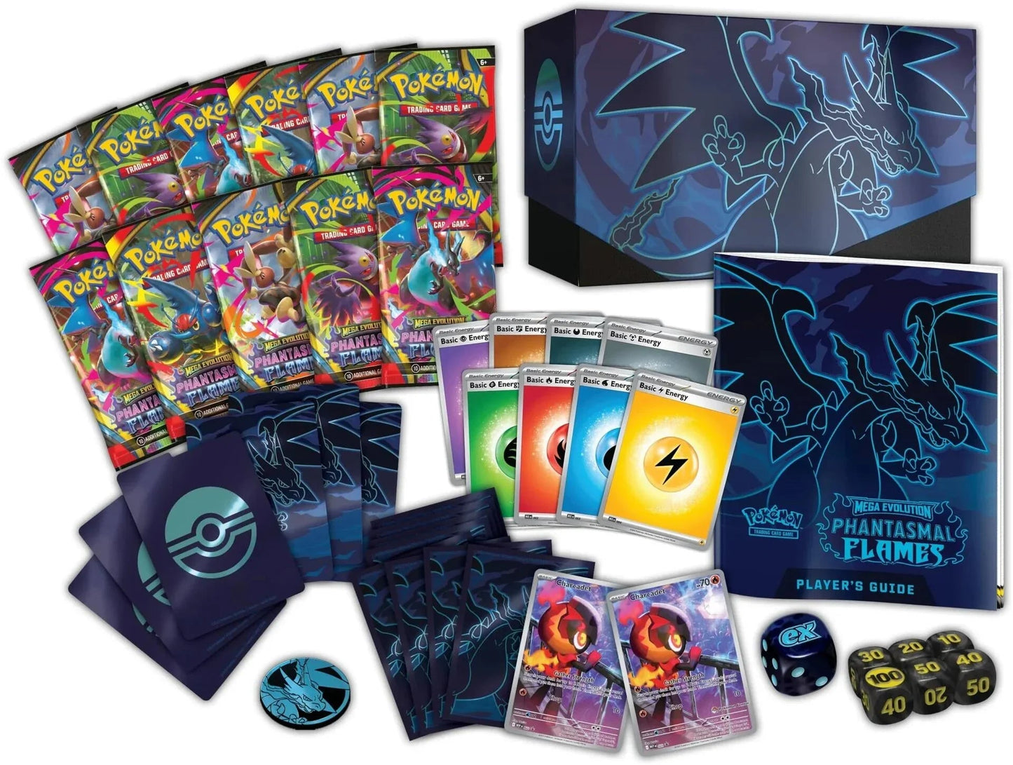 Mega Evolution: Phantasmal Flames - Pokemon Center Elite Trainer Box (Exclusive) - Shop at xdovtoxtgo