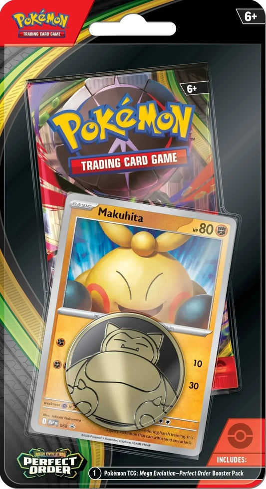 Mega Evolution: Perfect Order - Single Pack Blister (Makuhita) - Shop at xdovtoxtgo