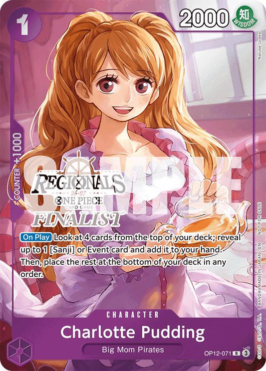 Charlotte Pudding (Regionals Finalist Card Set 26-27) [One Piece Promotion Cards] - Shop at xdovtoxtgo