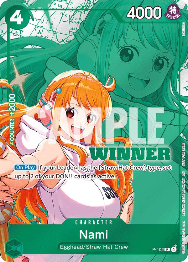Nami (Winner Pack 2026 Vol. 2) [One Piece Promotion Cards] - Shop at xdovtoxtgo