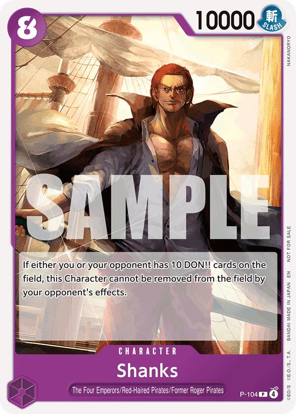Shanks (Tournament Pack 2026 Vol. 2) [One Piece Promotion Cards] - Shop at xdovtoxtgo