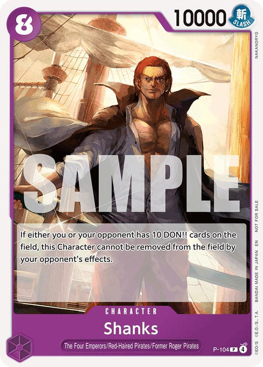 Shanks (Tournament Pack 2026 Vol. 2) [One Piece Promotion Cards] - Shop at xdovtoxtgo