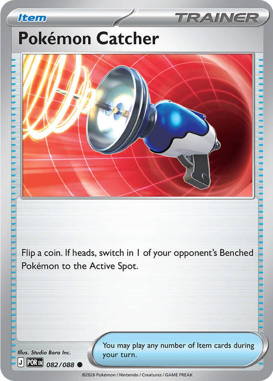 Pokemon Catcher (082/088) [Mega Evolution: Perfect Order] - Shop at xdovtoxtgo