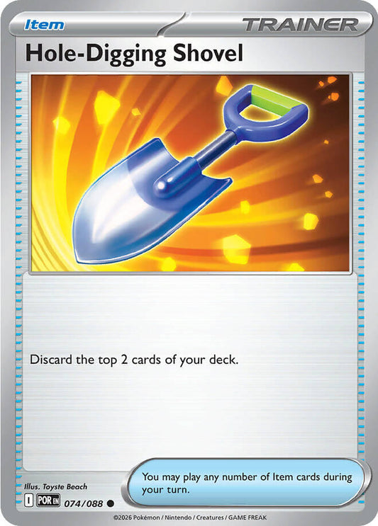 Hole-Digging Shovel (074/088) [Mega Evolution: Perfect Order] - Shop at xdovtoxtgo