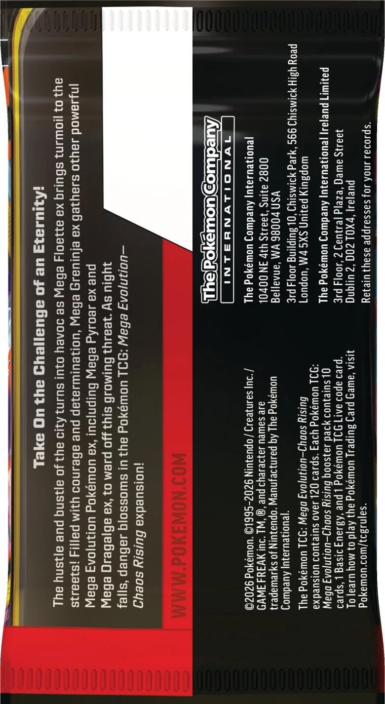 Chaos Rising Booster Pack - Shop at xdovtoxtgo