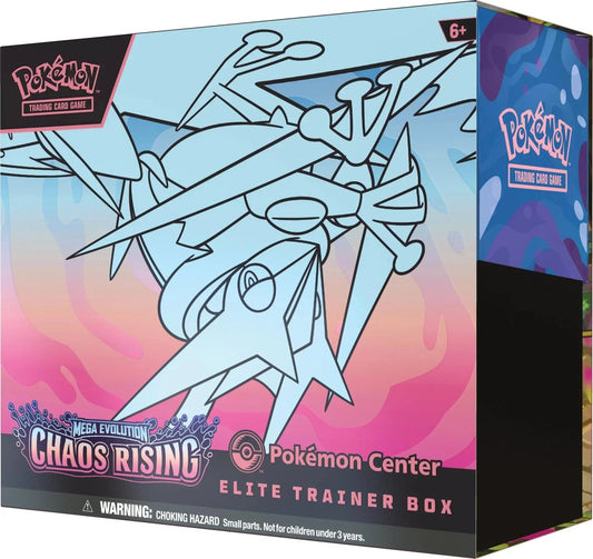 Mega Evolution: Chaos Rising Pokemon Center Elite Trainer Box - Shop at xdovtoxtgo
