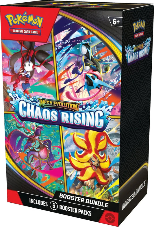 Mega Evolution: Chaos Rising Booster Bundle - Shop at xdovtoxtgo