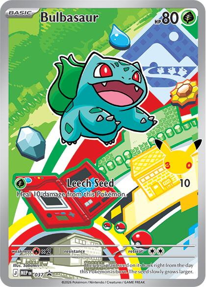 Bulbasaur (037) [Mega Evolution Promo] - Shop at xdovtoxtgo