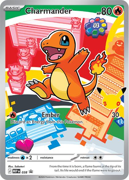 Charmander (038) [Mega Evolution Promo] - Shop at xdovtoxtgo