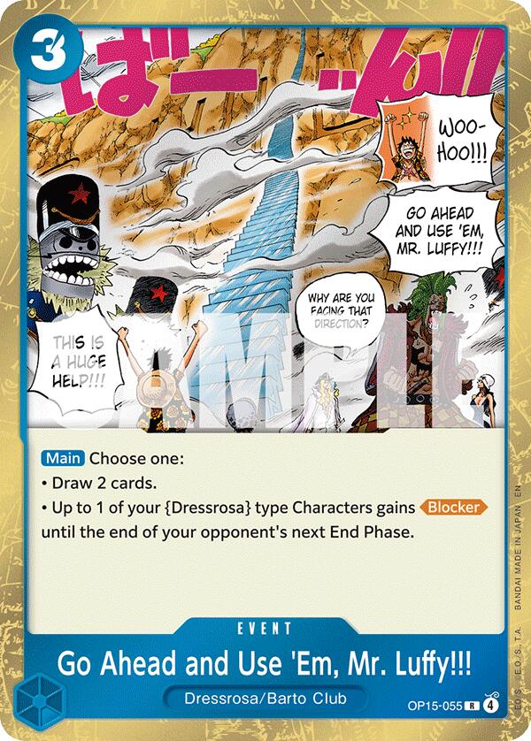 Go Ahead and Use 'Em, Mr. Luffy!!! [Adventure on Kami's Island] - Shop at xdovtoxtgo