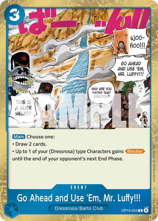 Go Ahead and Use 'Em, Mr. Luffy!!! [Adventure on Kami's Island] - Shop at xdovtoxtgo