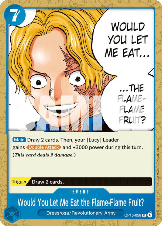 Would You Let Me Eat the Flame-Flame Fruit? [Adventure on Kami's Island] - Shop at xdovtoxtgo
