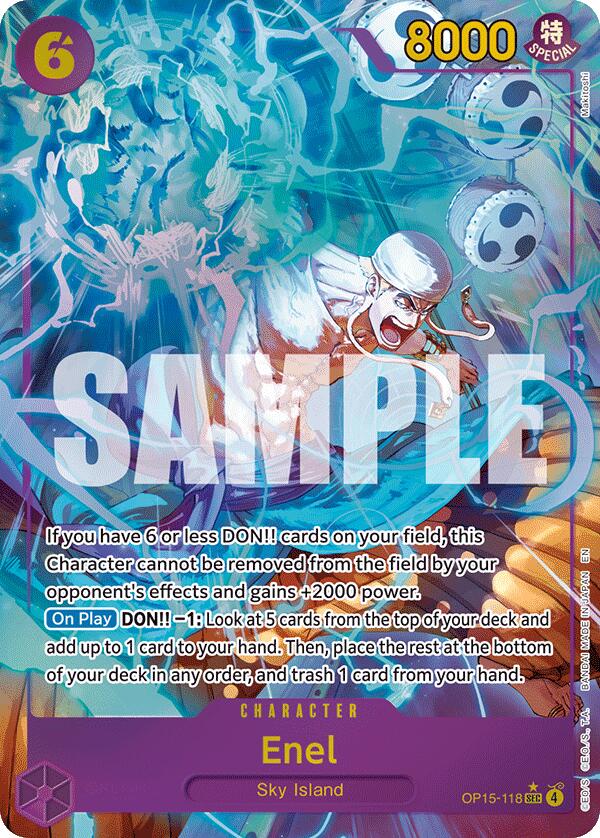 Enel (Alternate Art) [Adventure on Kami's Island] - Shop at xdovtoxtgo