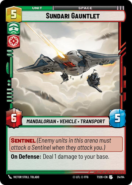 Sundari Gauntlet (24/84) (24/84) [Twin Suns] - Shop at xdovtoxtgo