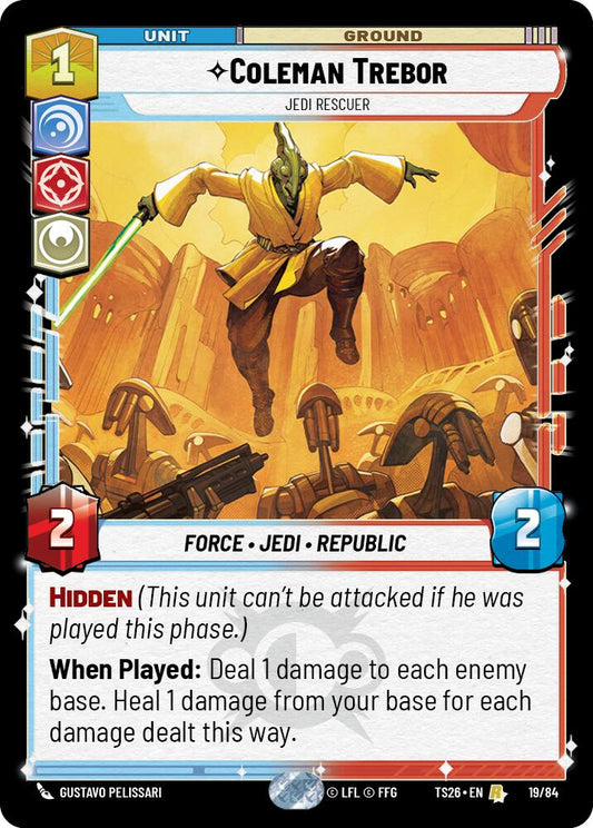 Coleman Trebor (19/84) - Jedi Rescuer (19/84) [Twin Suns] - Shop at xdovtoxtgo