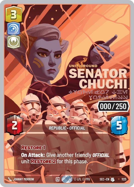 Senator Chuchi - Voice for the Voiceless (1125) (Serialized) (Rose Gold) (1125) [Secrets of Power] - Shop at xdovtoxtgo