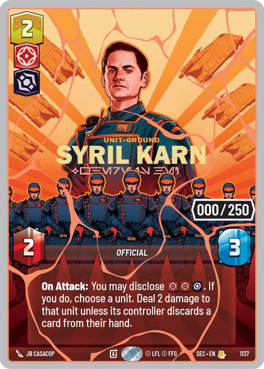 Syril Karn - Where Is He? (1137) (Serialized) (Rose Gold) (1137) [Secrets of Power] - Shop at xdovtoxtgo
