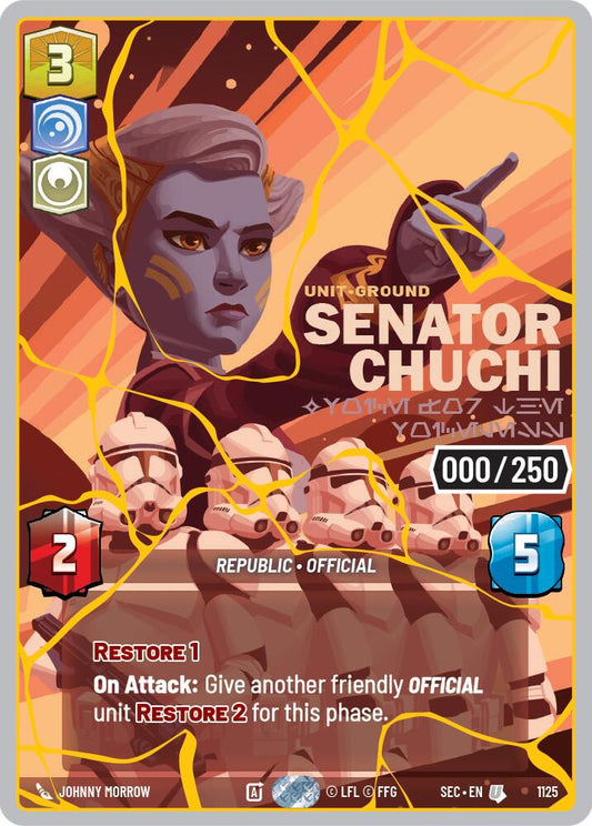 Senator Chuchi - Voice for the Voiceless (1125) (Serialized) (Gold) (1125) [Secrets of Power] - Shop at xdovtoxtgo