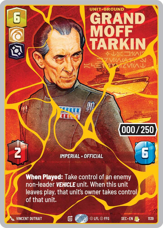 Grand Moff Tarkin - Taking Krennic's Achievement (1139) (Serialized) (Gold) (1139) [Secrets of Power] - Shop at xdovtoxtgo