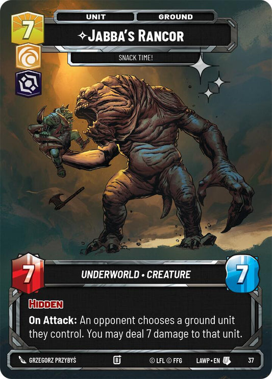 Jabba's Rancor - Snack Time! (37) (Foil) (37) [A Lawless Time: Weekly Play] - Shop at xdovtoxtgo
