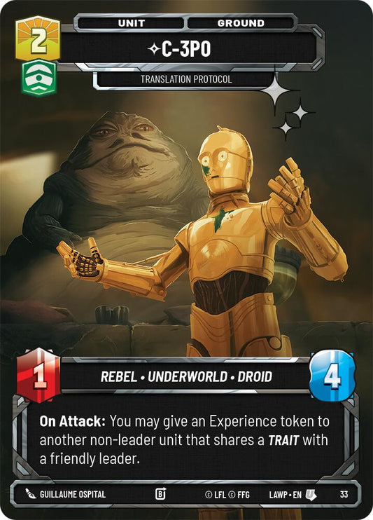 C-3PO - Translation Protocol (13) (Foil) (13) [A Lawless Time: Weekly Play] - Shop at xdovtoxtgo