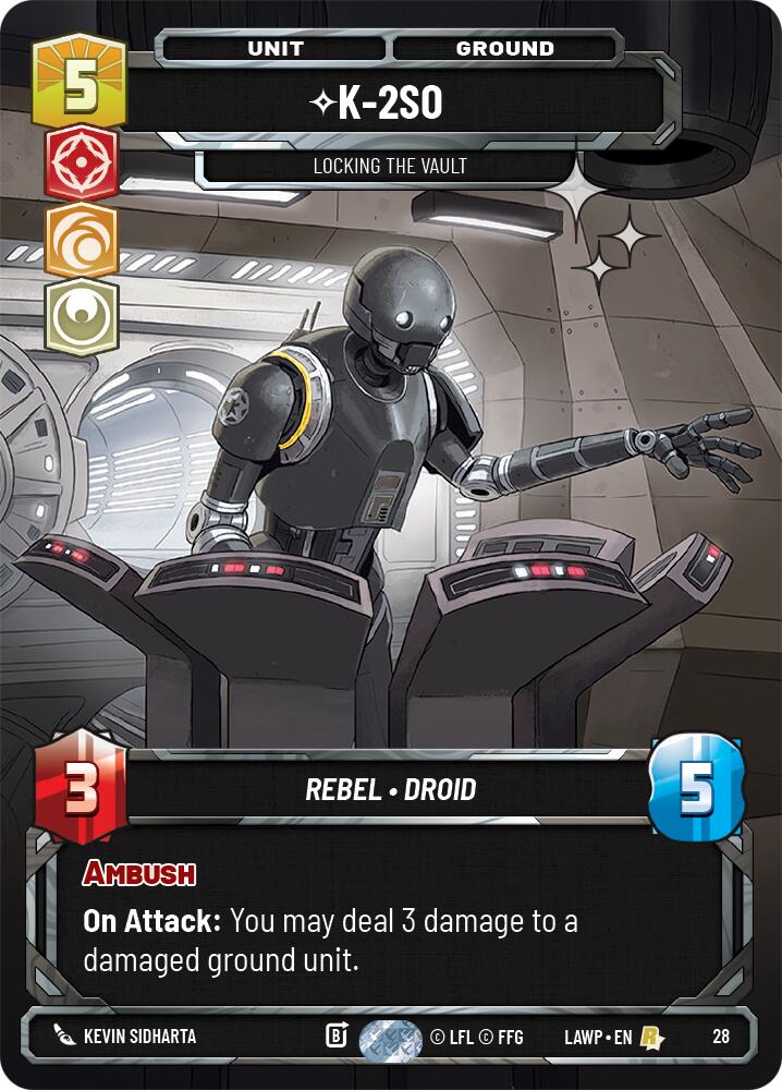 K-2S0 - Locking the Vault (28) (Foil) (28) [A Lawless Time: Weekly Play] - Shop at xdovtoxtgo