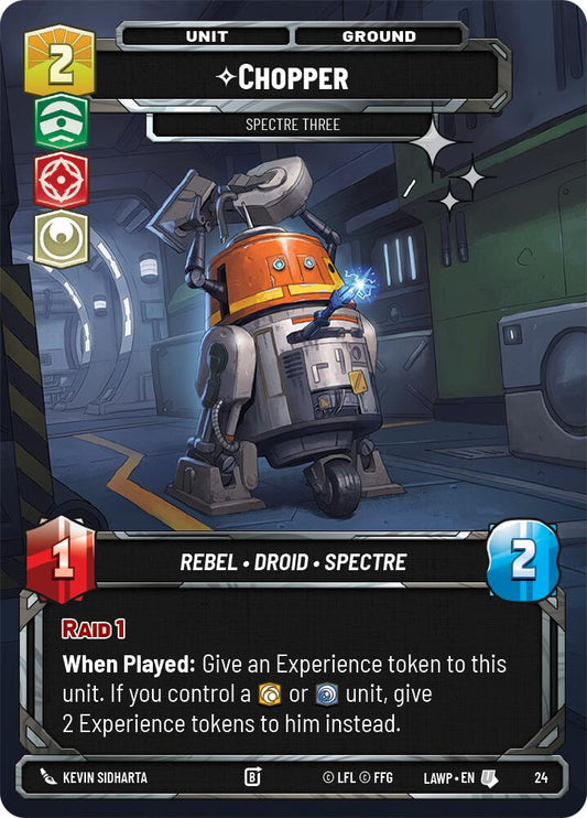 Chopper - Spectre Three (24) (Foil) (24) [A Lawless Time: Weekly Play] - Shop at xdovtoxtgo