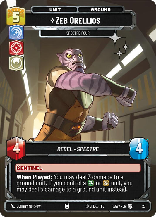 Zeb Orellios - Spectre Four (23) (Foil) (23) [A Lawless Time: Weekly Play] - Shop at xdovtoxtgo