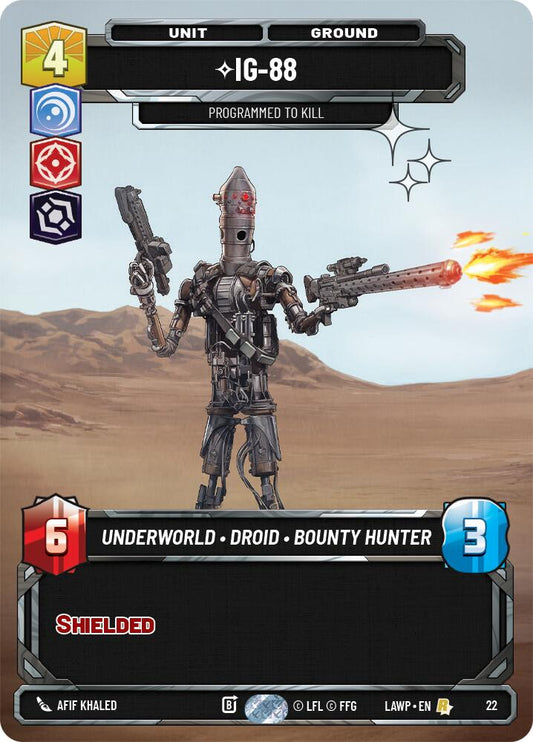 IG-88 - Programmed to Kill (22) (Foil) (22) [A Lawless Time: Weekly Play] - Shop at xdovtoxtgo