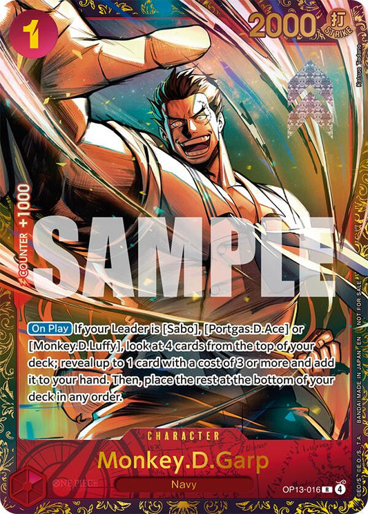 Monkey.D.Garp (Treasure Cup March 2026) [One Piece Promotion Cards] - Shop at xdovtoxtgo