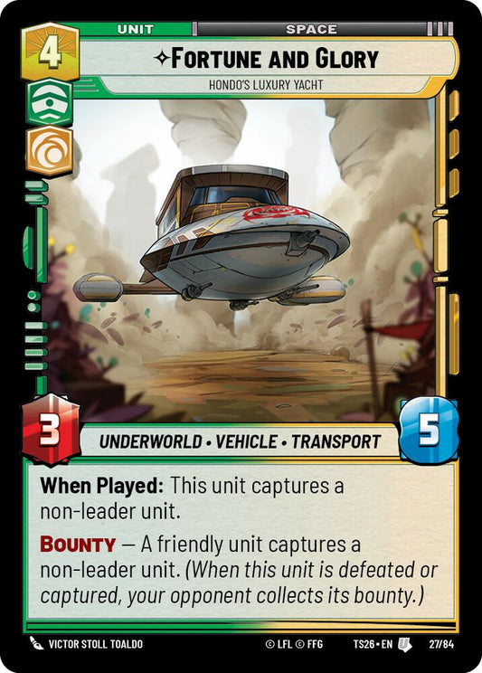 Fortune and Gory - Hondo's Luxury Yacht (27/84) (27/84) [Twin Suns] - Shop at xdovtoxtgo