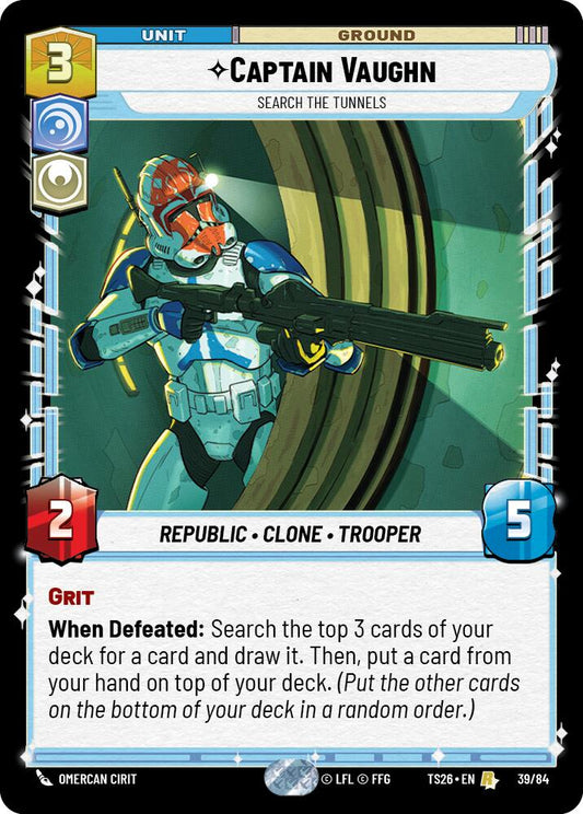 Captain Vaughn - Search the Tunnels (39/84) (39/84) [Twin Suns] - Shop at xdovtoxtgo