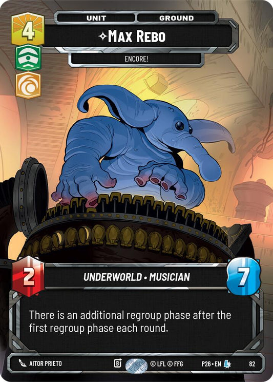 Max Rebo - Encore! (82) (82) [Sector and Regional Promos: Season 1] - Shop at xdovtoxtgo