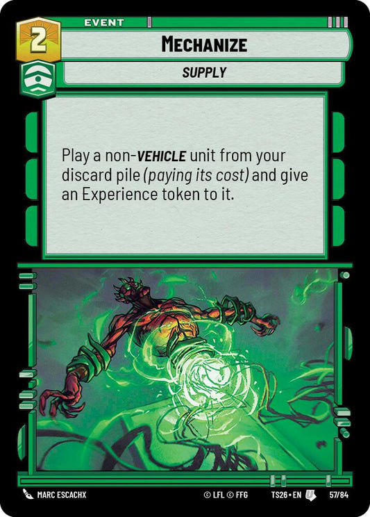 Mechanize (57/84) (57/84) [Twin Suns] - Shop at xdovtoxtgo