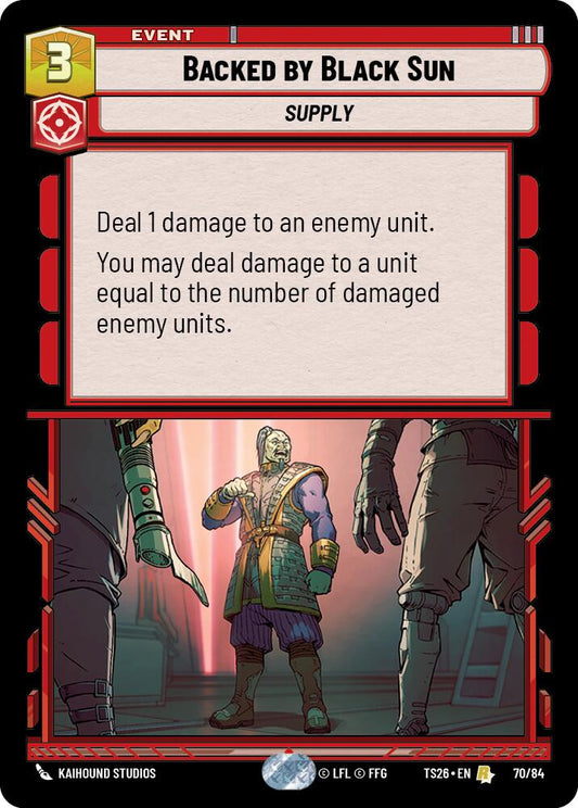 Backed by Black Sun (70/84) (70/84) [Twin Suns] - Shop at xdovtoxtgo