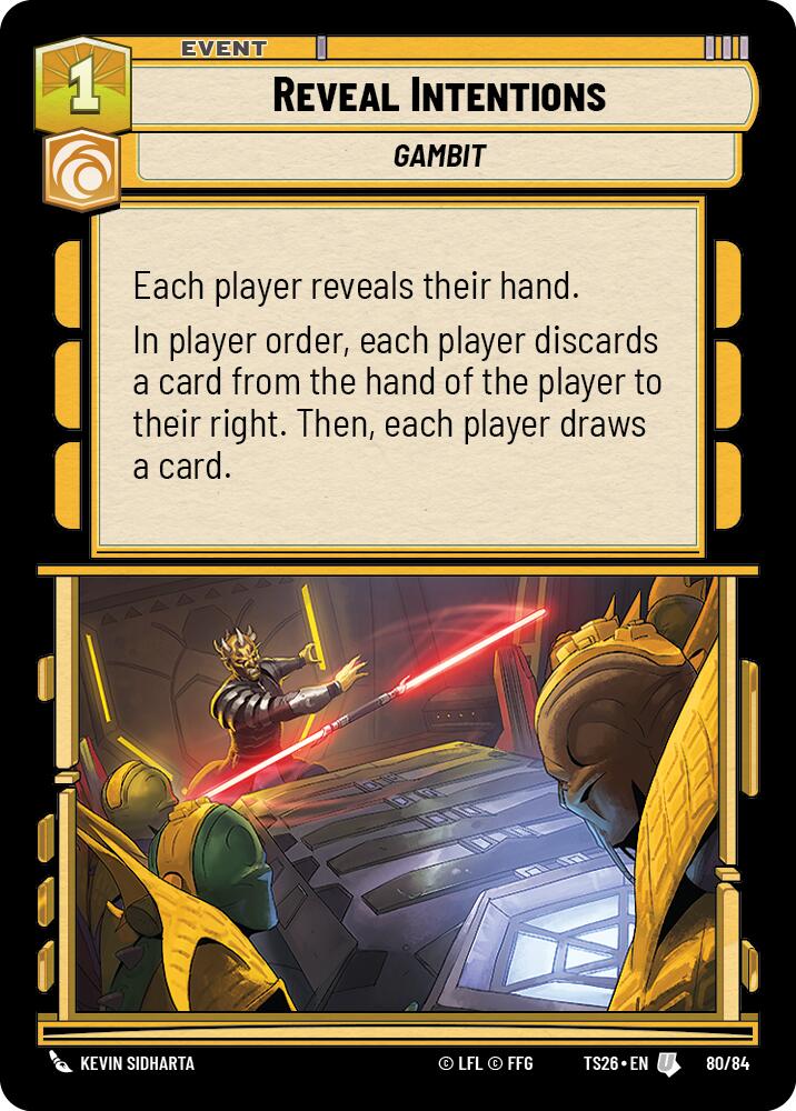 Reveal Intentions (80/84) (80/84) [Twin Suns] - Shop at xdovtoxtgo